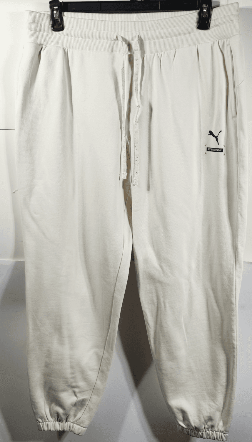 Puma Women's SweatPants Size XL Beige Workout Activewear Joggers NEW - Thumbnail 5