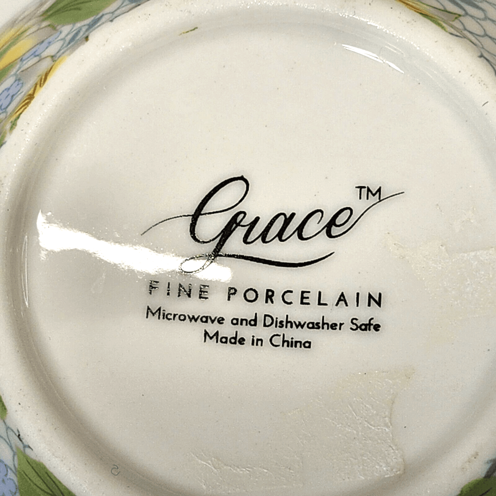 Grace Fine Porcelain 12 Oz Floral Creamer Dutch Jug - Thumbnail 10