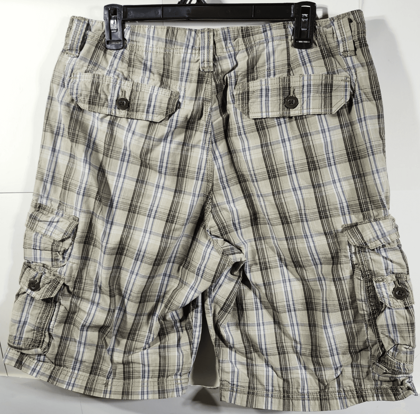 Lee Dungarees Men's Shorts Size 33 Cargo Plaid Hiking Outdoor - Thumbnail 4
