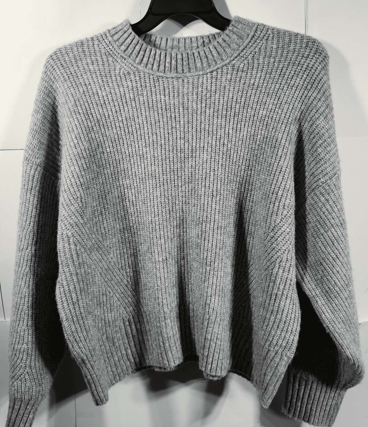 Time and Tru Women's XXL Sweater Gray Long Sleeve Pullover NEW - Thumbnail 5