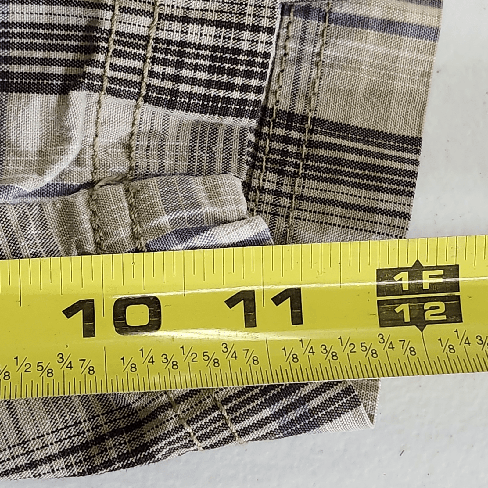 Lee Dungarees Men's Shorts Size 33 Cargo Plaid Hiking Outdoor - Thumbnail 3