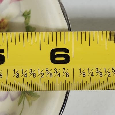 Vintage Homer Laughlin Virginia Rose Saucer Plate 6" - Thumbnail 3