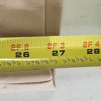 Time and Tru Women's XL Tapered Pants Beige Pull On Stretch With Pockets NEW - Thumbnail 3