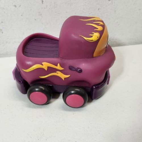 2 My B Toys Flowery Car Taxi Pull Back Wind Up Pre-School Toddler - Thumbnail 10
