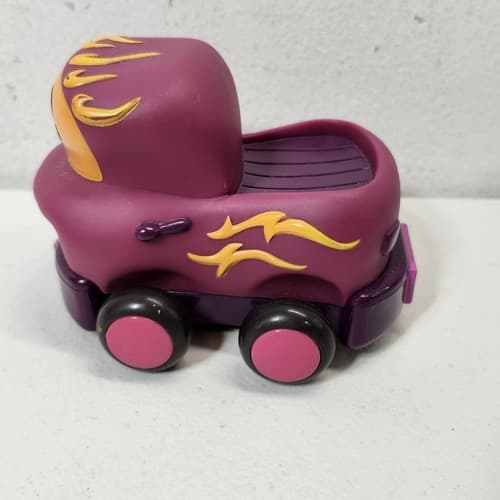 2 My B Toys Flowery Car Taxi Pull Back Wind Up Pre-School Toddler - Thumbnail 8