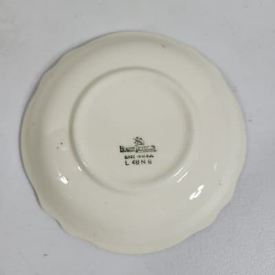 Vintage Homer Laughlin Virginia Rose Saucer Plate 6" - Thumbnail 5