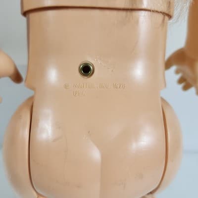 Mattel Doll 1976 Grows taller 19" Blonde Blue eyes Open Mouth Teeth - Thumbnail 7