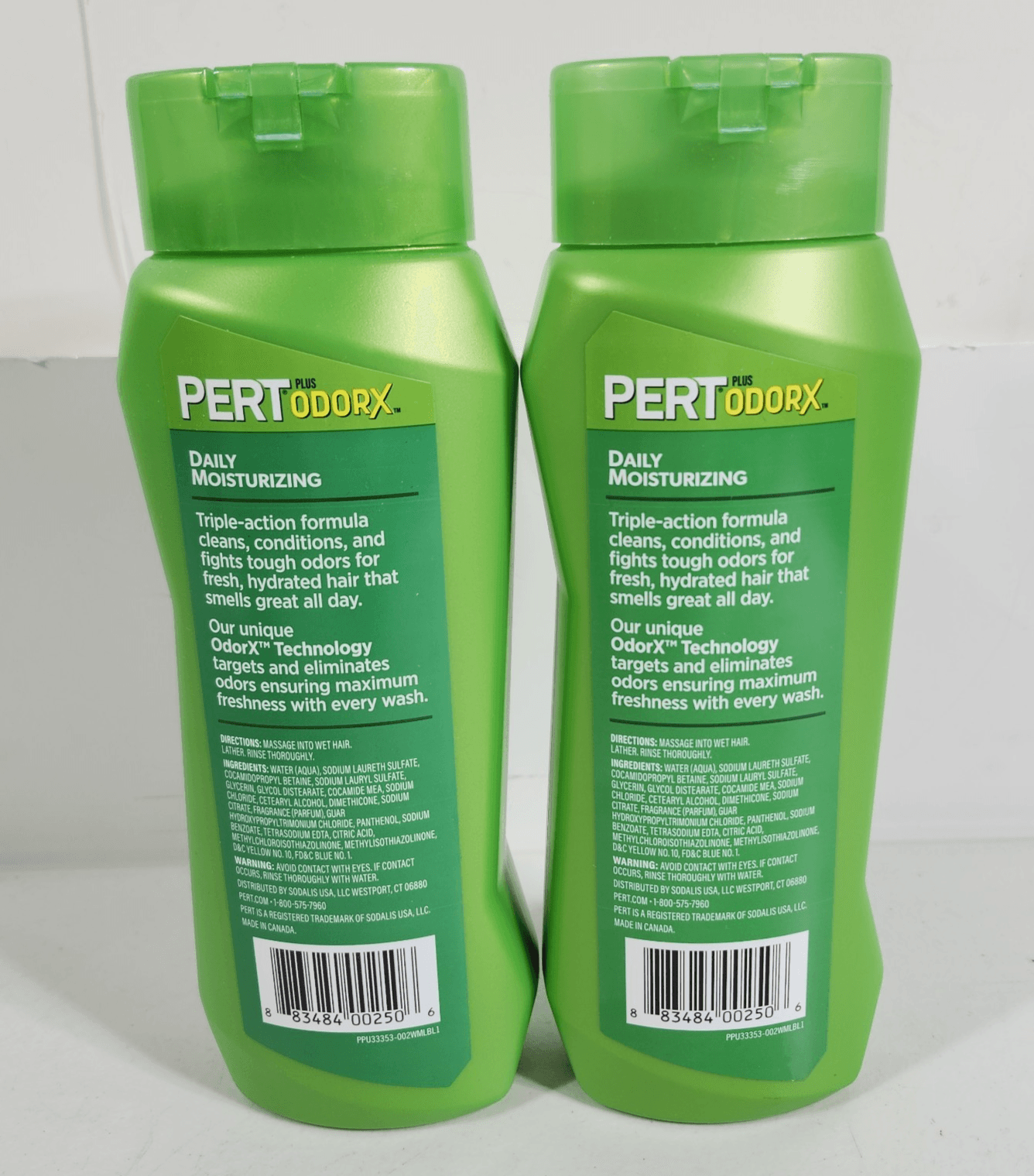 2 Daily Moisturizing 2 in 1 Shampoo and Conditioner by Pert Plus Odorx 15.6oz - Thumbnail 3