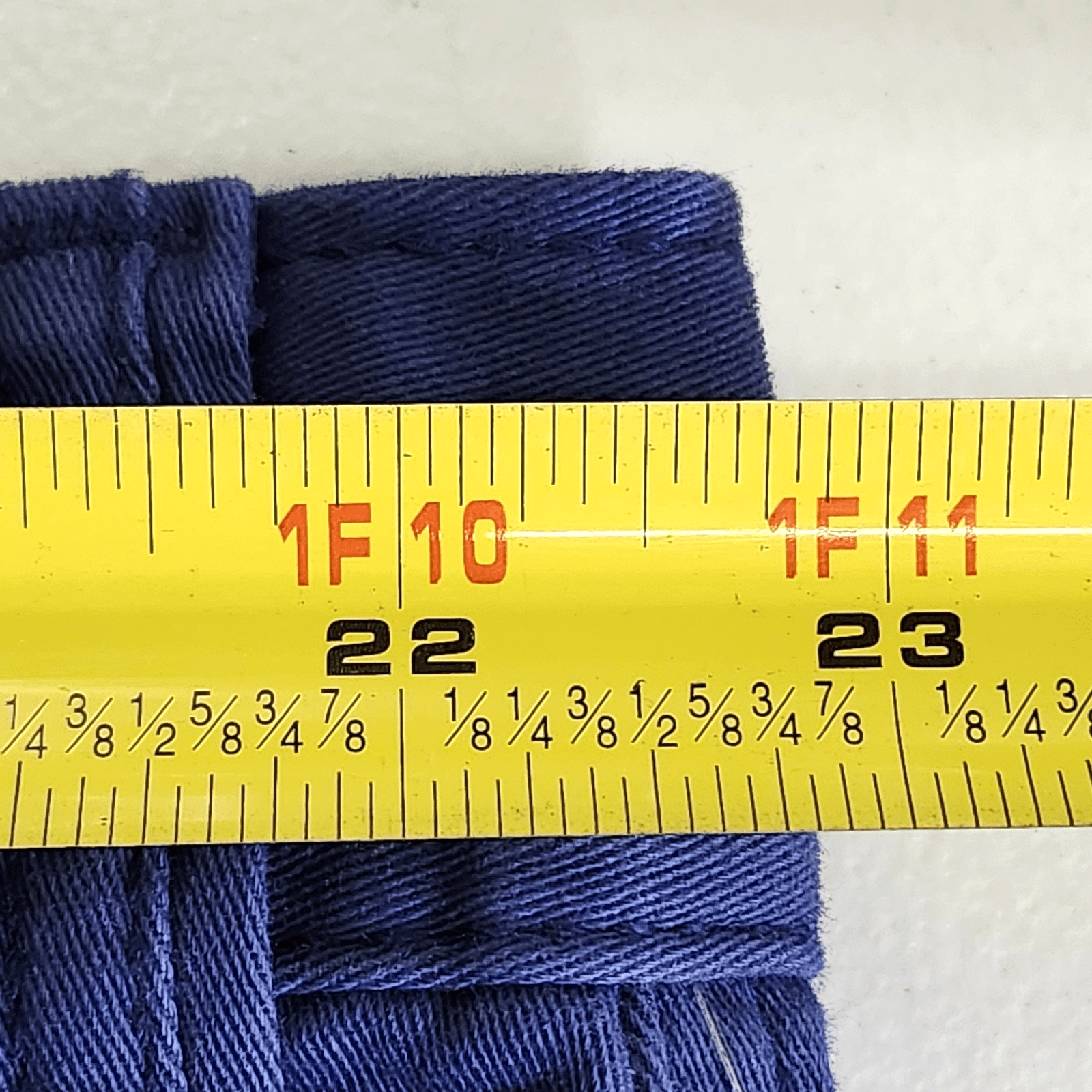 St Johns Bay Comfort Stretch Chino Shorts Mens 48 Big Blue NEW - Thumbnail 2