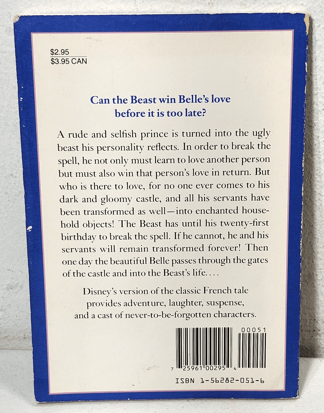 Disney's Beauty and the Beast First Edition Book 1992 - Thumbnail 3