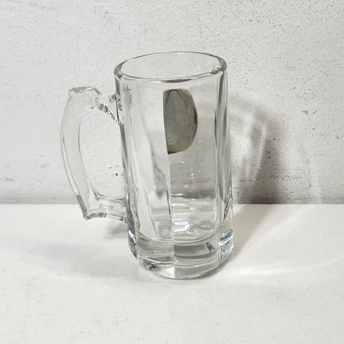 Fort Glass Beer Mug With Pewter Duck Badge Drinking Cup With Box - Thumbnail 7