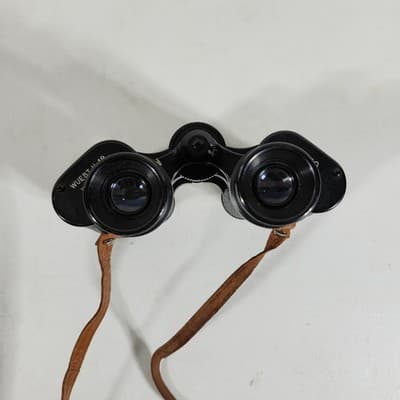 Vintage Wuest H-19 Binoculars 8x40 Field 6.5 Triple Tested Coated TT No 6-62786 - Thumbnail 9