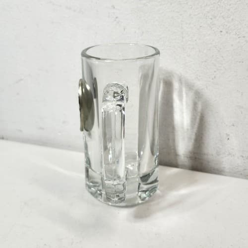 Fort Glass Beer Mug With Pewter Duck Badge Drinking Cup With Box - Thumbnail 6
