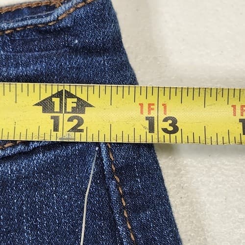 Energie Women's Jeans Size 1 Wide Leg Blue Denim Pants NEW - Thumbnail 2