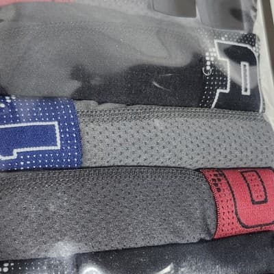 AND1 Men's S Flex Mid Length Boxer Briefs 6 Pairs Underwear NEW - Thumbnail 3