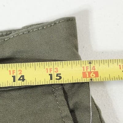Airwalk Men's Cargo Shorts Size 30 Green 100% Cotton Side Pockets NEW - Thumbnail 2