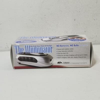 Emergency Hand Crank LED Flashlight The Illuminator Ultra Bright Be Prepared - Thumbnail 2
