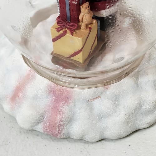 Winter Follies Santa Globe Candle Holder Lamp Holiday Xmas Home Decor - Thumbnail 16