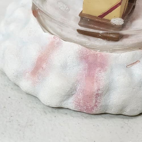 Winter Follies Santa Globe Candle Holder Lamp Holiday Xmas Home Decor - Thumbnail 14