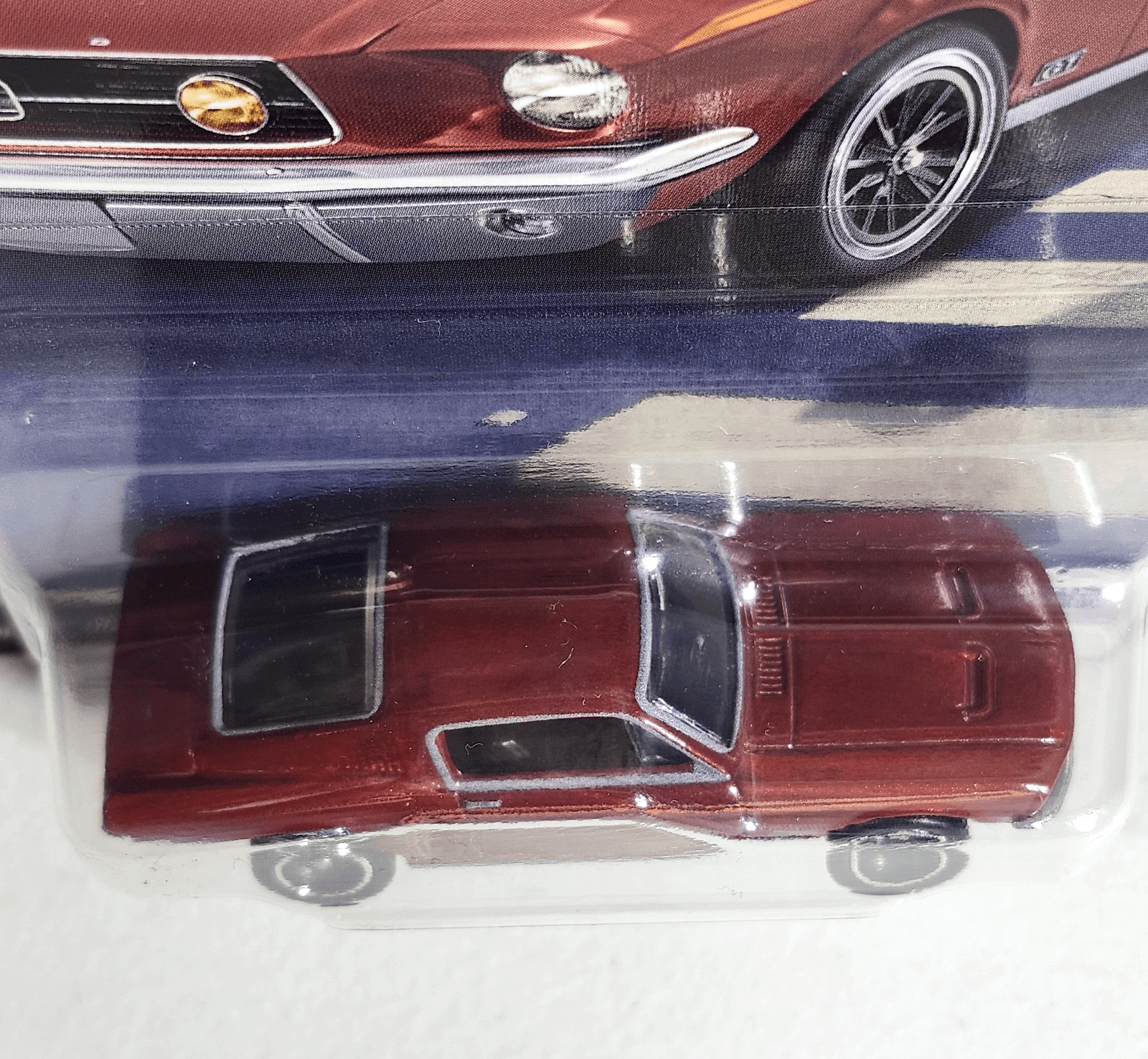 2026 Hot Wheels Premium Boulevard '67 Ford Custom Mustang Red Car 1/64 Toy NEW - Thumbnail 3
