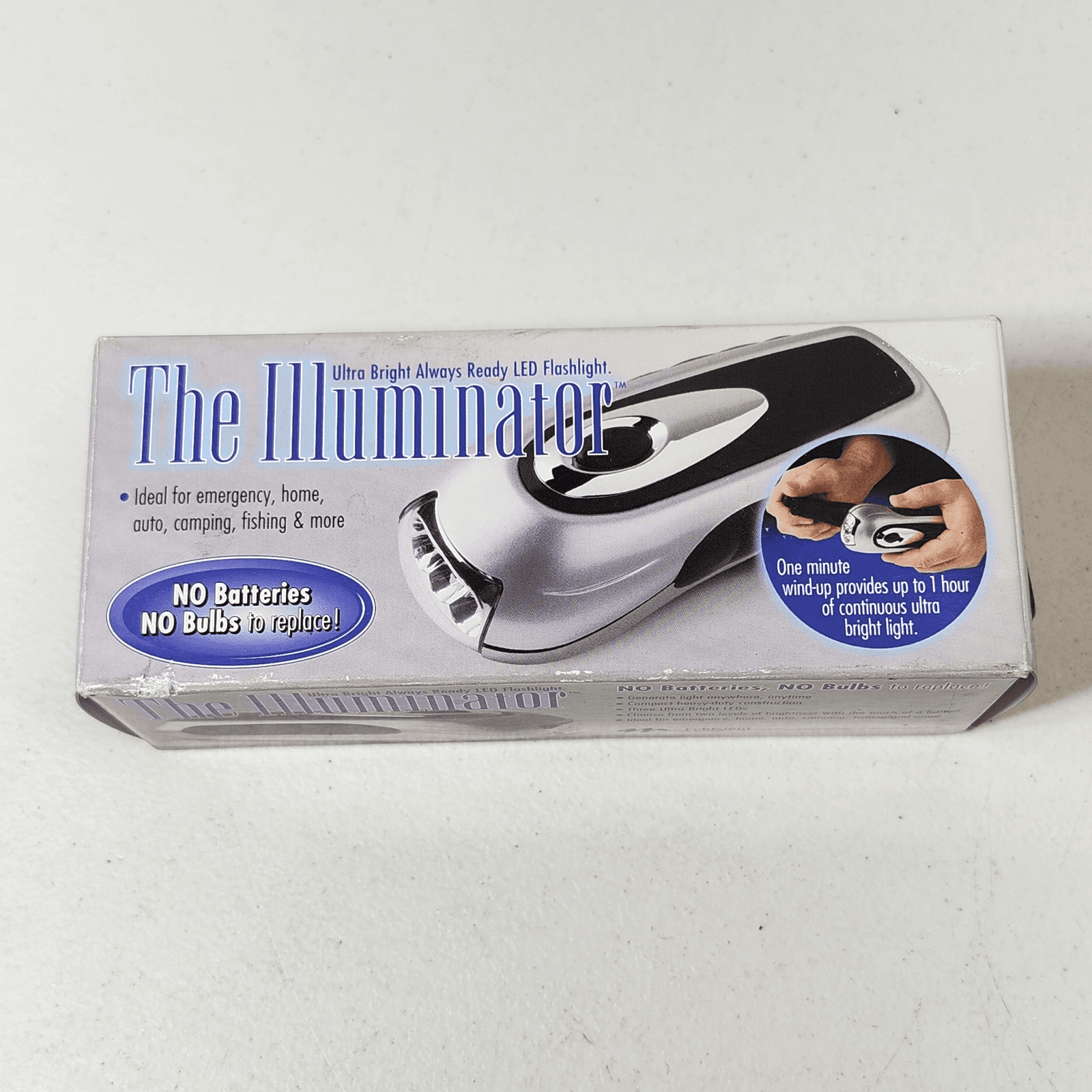 Emergency Hand Crank LED Flashlight The Illuminator Ultra Bright Be Prepared - Thumbnail 7