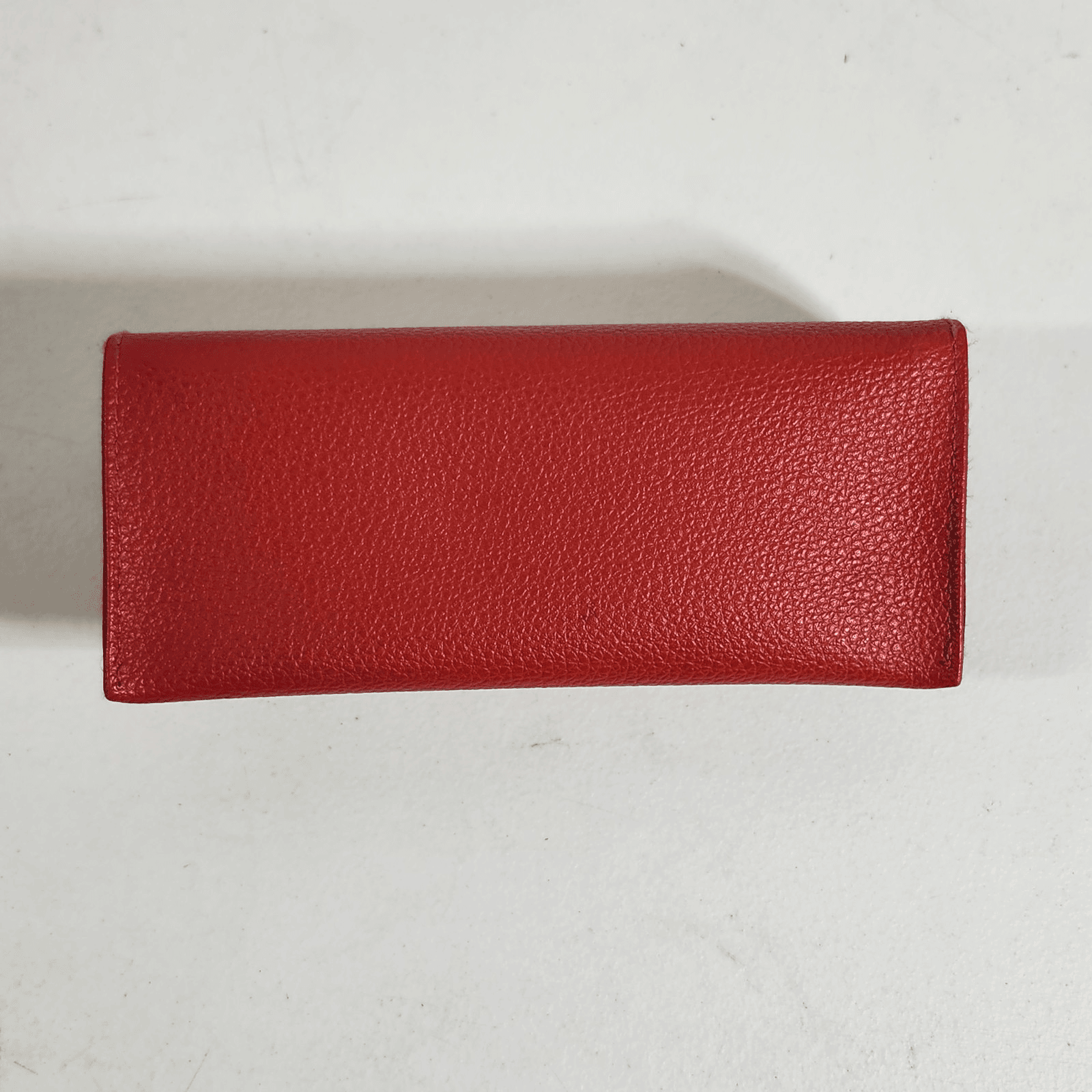 Guess Red Shell Case Holder Magnetic Button Clasp Eyeglass/Reading Glasses Case - Thumbnail 3