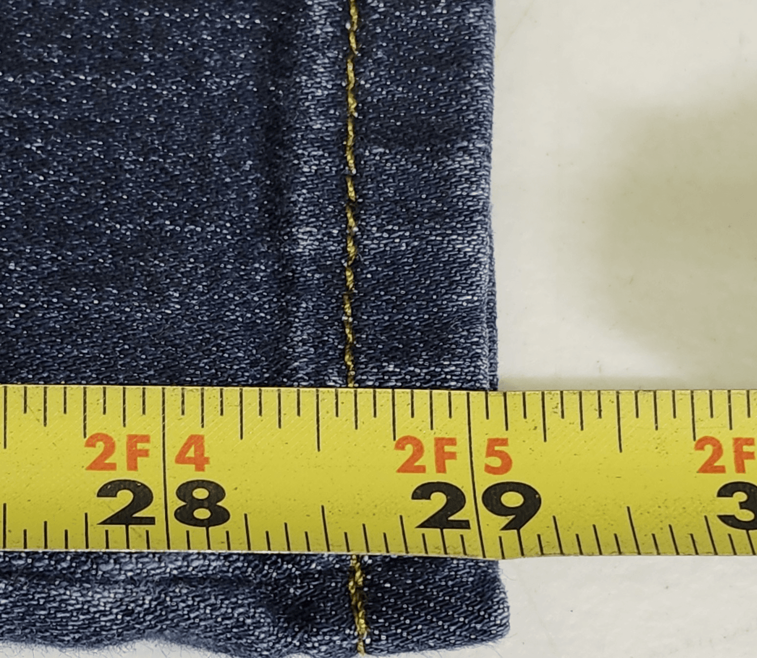 Lee Jeans Relaxed Fit Straight Leg Women’s Size 18 Short Blue Denim Mom Pants - Thumbnail 3