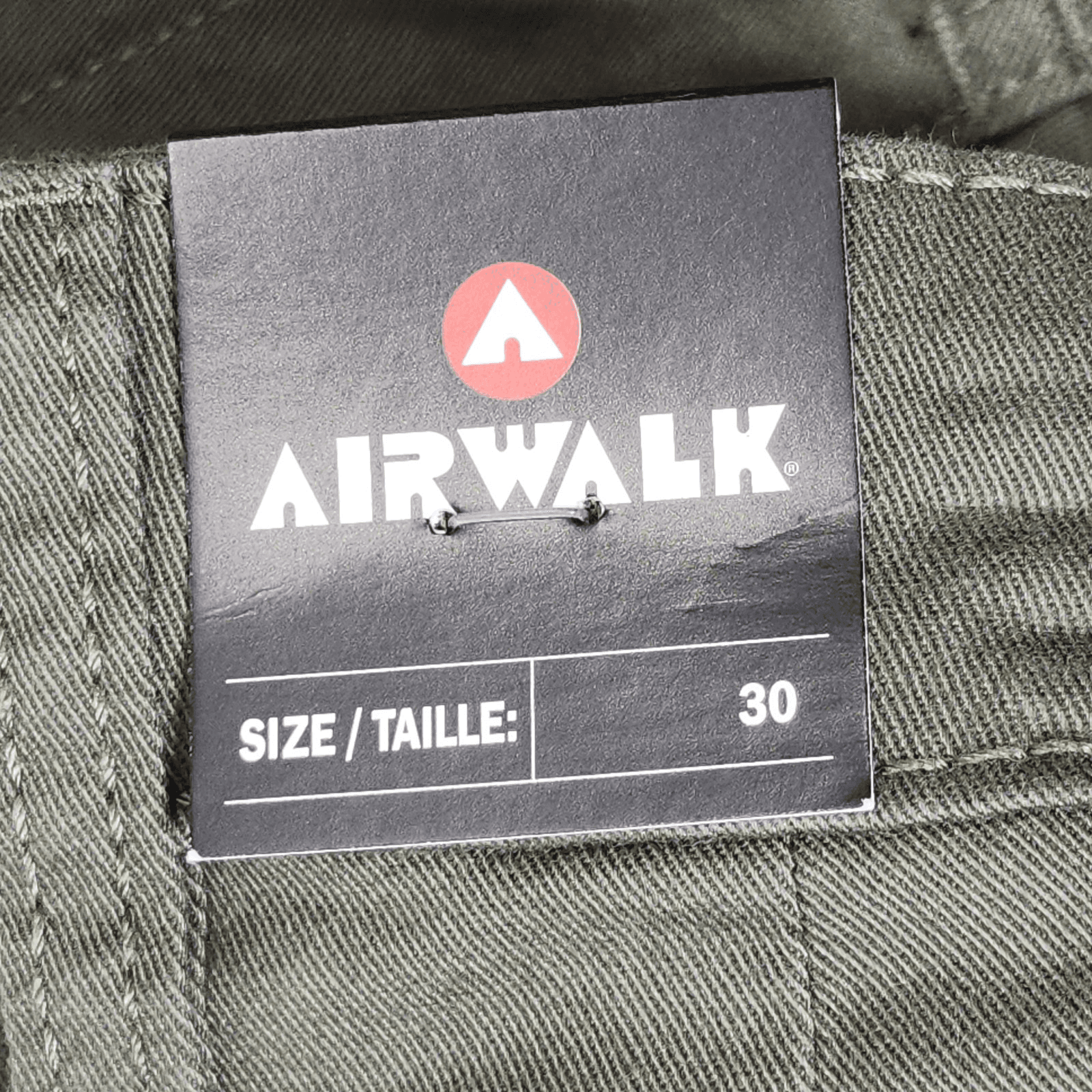 Airwalk Men's Cargo Shorts Size 30 Green 100% Cotton Side Pockets NEW - Thumbnail 8