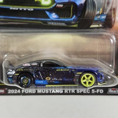 Hot Wheels Circuit Legends 2024 Ford Mustang RTR Spec 5-FD Car 1/64 Toy NEW - Thumbnail 2