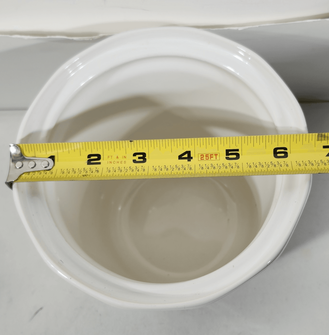 Pfaltzgraff Heritage White Utensil Holder 6.75" Ceramic White - Thumbnail 6