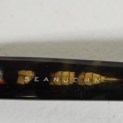 Sean John SJLO6025 Brown Tortoise Eyeglass Frames 51-20-145 - Thumbnail 7