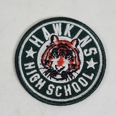 Stranger Things Commemorative Patch Hawkins High School WSQK - Thumbnail 4