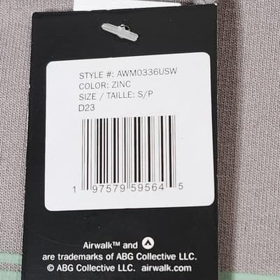 Airwalk Hoodie Mens Size Small Gray Long Sleeve Graphic Hooded Sweatshirt NEW - Thumbnail 7