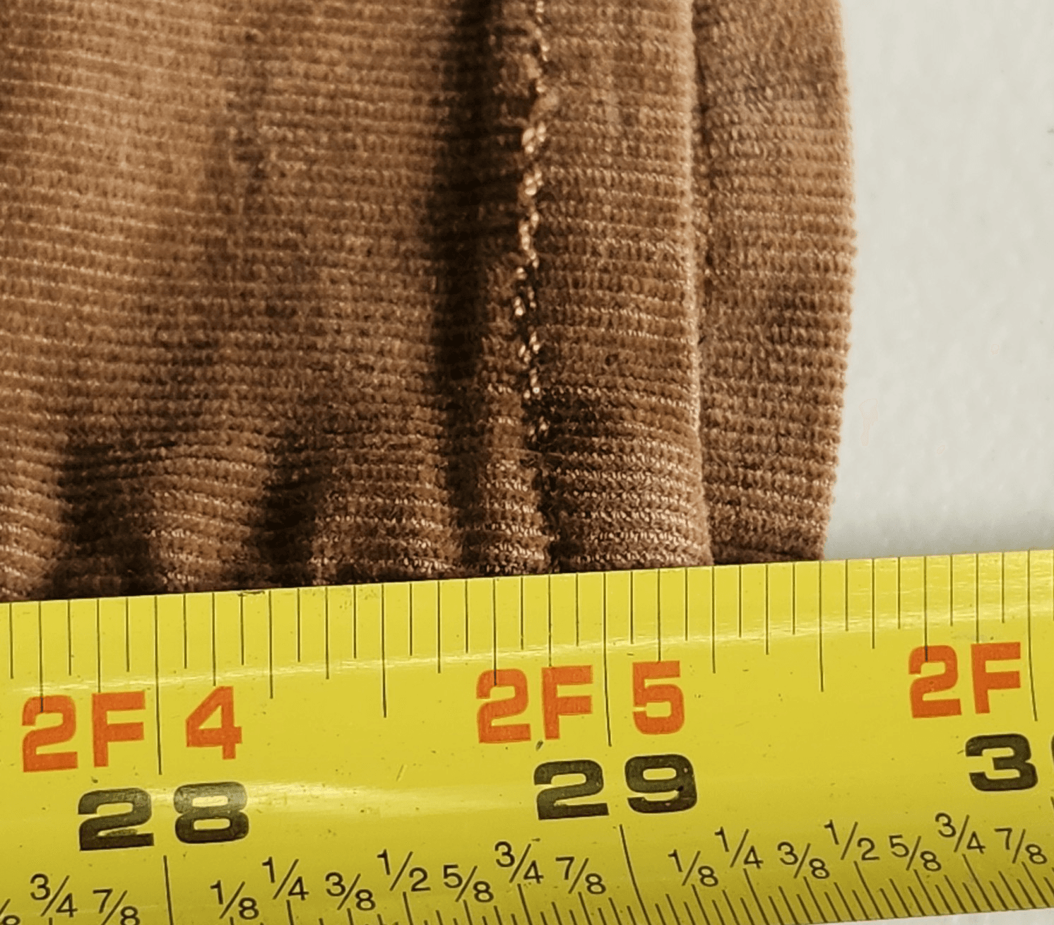 Lucky Brand Women's 10 Pants Sofia Skinny Corduroy Mid Rise Stretch Brown - Thumbnail 3