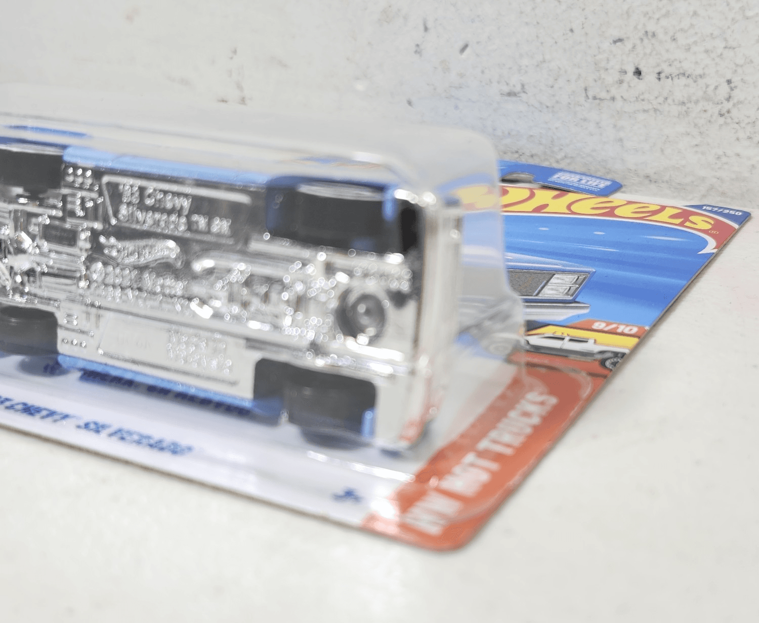 2025 Hot Wheels '83 Chevy Silverado HW Hot Trucks Blue 1/64 Pickup Truck Toy NEW - Thumbnail 6