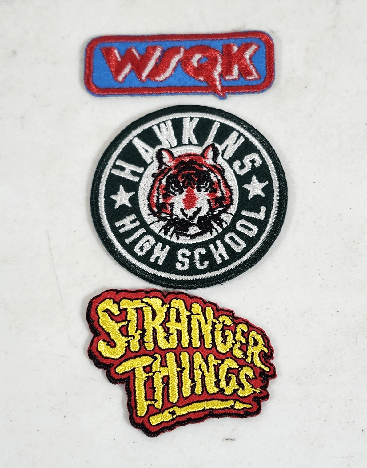 Stranger Things Commemorative Patch Hawkins High School WSQK
