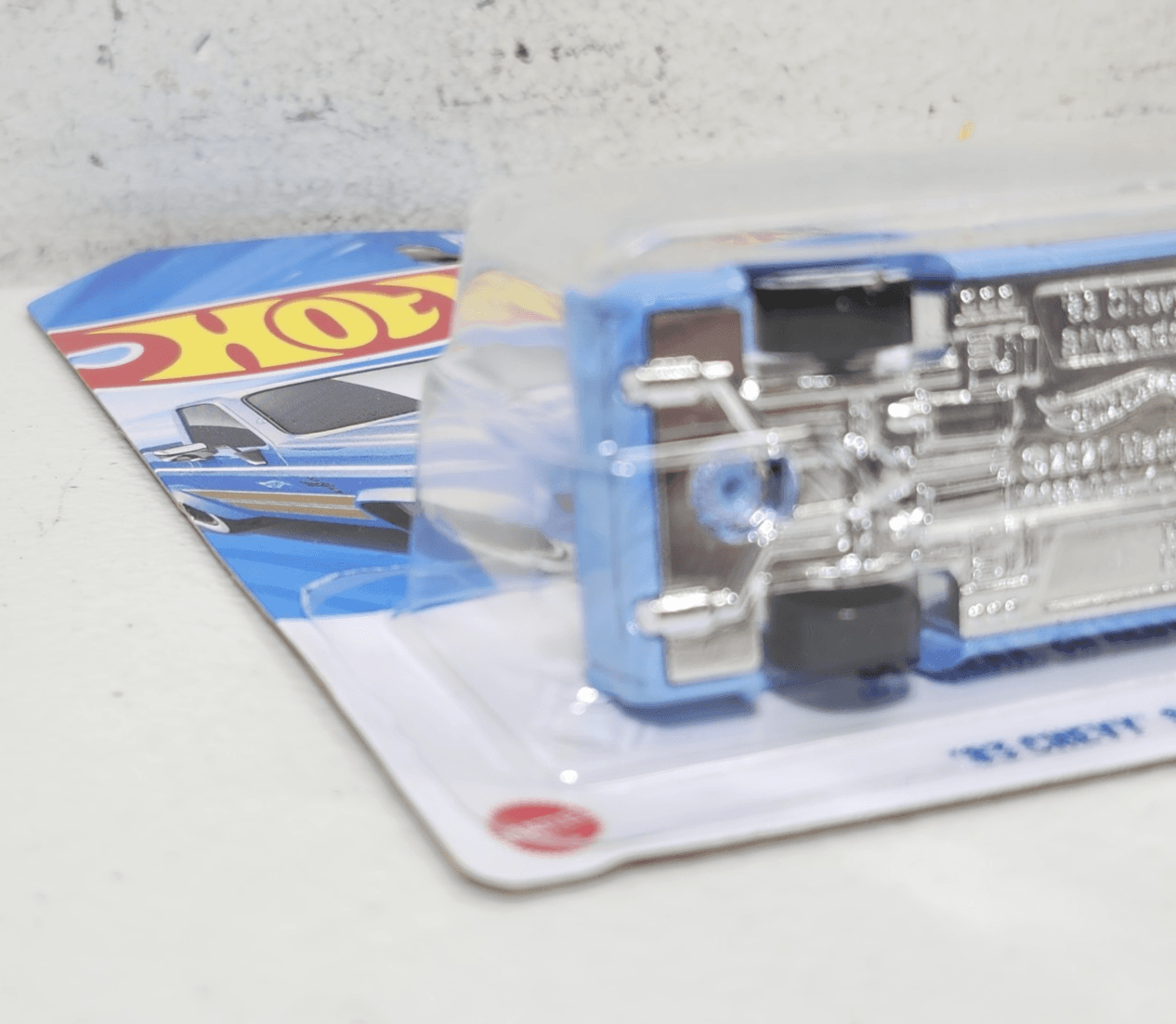2025 Hot Wheels '83 Chevy Silverado HW Hot Trucks Blue 1/64 Pickup Truck Toy NEW - Thumbnail 5