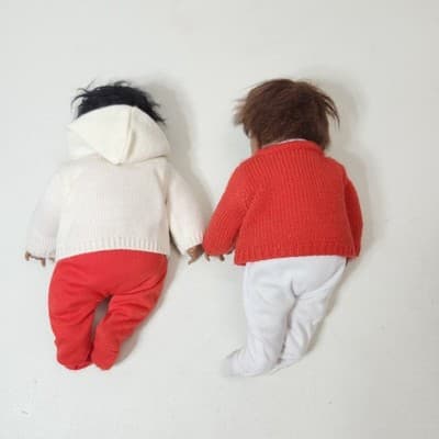 2 Vintage Artist Ashton Drake Gallery Vinyl Dolls Tiny Miracle Bundle Lot Toy - Thumbnail 8