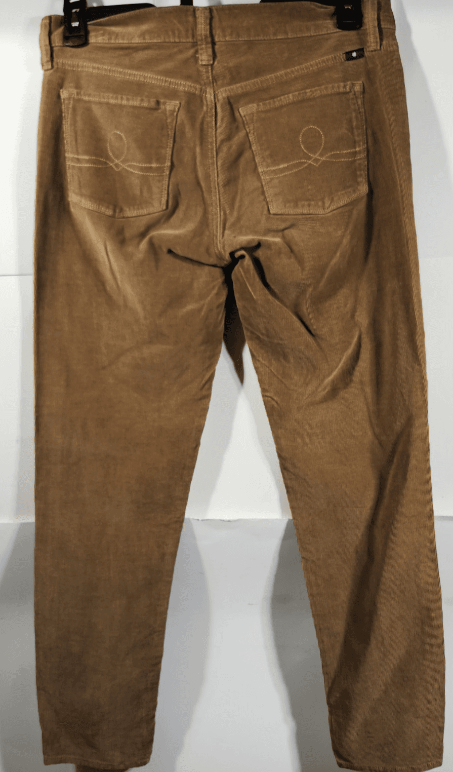 Lucky Brand Women's 10 Pants Sofia Skinny Corduroy Mid Rise Stretch Brown - Thumbnail 4