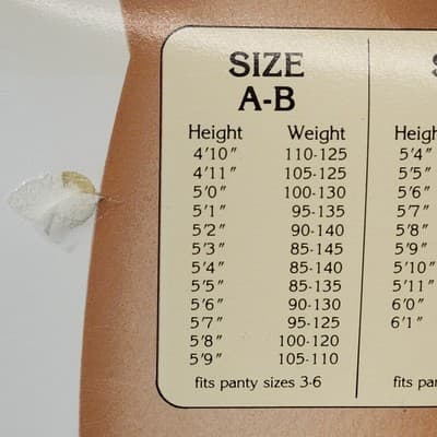 Underalls Panty Size A-B Style 320 Nude Brief Nude Legs Vintage - Thumbnail 7