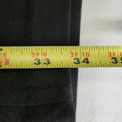 Levis Action Slacks Men's 44x34 Black Dress Pants Vintage Trousers NEW - Thumbnail 3