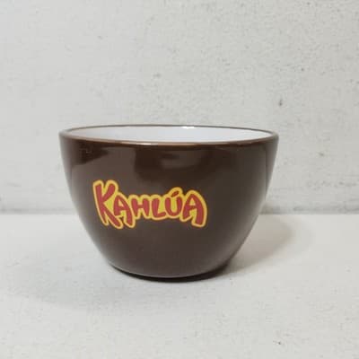 Kahlua Snack Bowl Brown With Logo 4.25" - Thumbnail 3