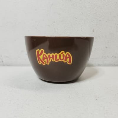 Kahlua Snack Bowl Brown With Logo 4.25" - Thumbnail 2