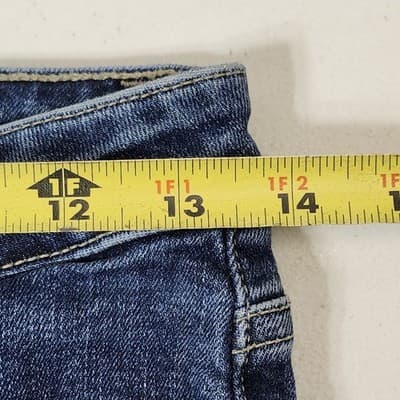 Paige Jeans Womens 28 Blue Hoxton Ankle Peg Medium Wash Denim Pants - Thumbnail 2