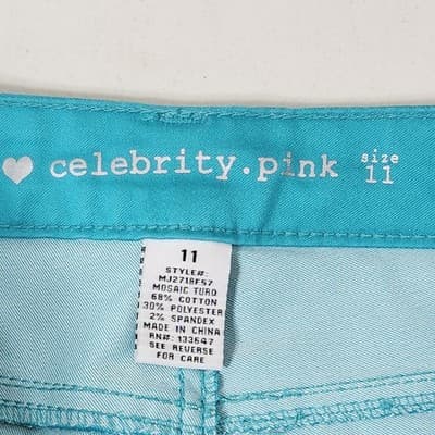 Celebrity Pink Jeans Women's Mid Rise Curvy Ankle Size 11 - Thumbnail 7