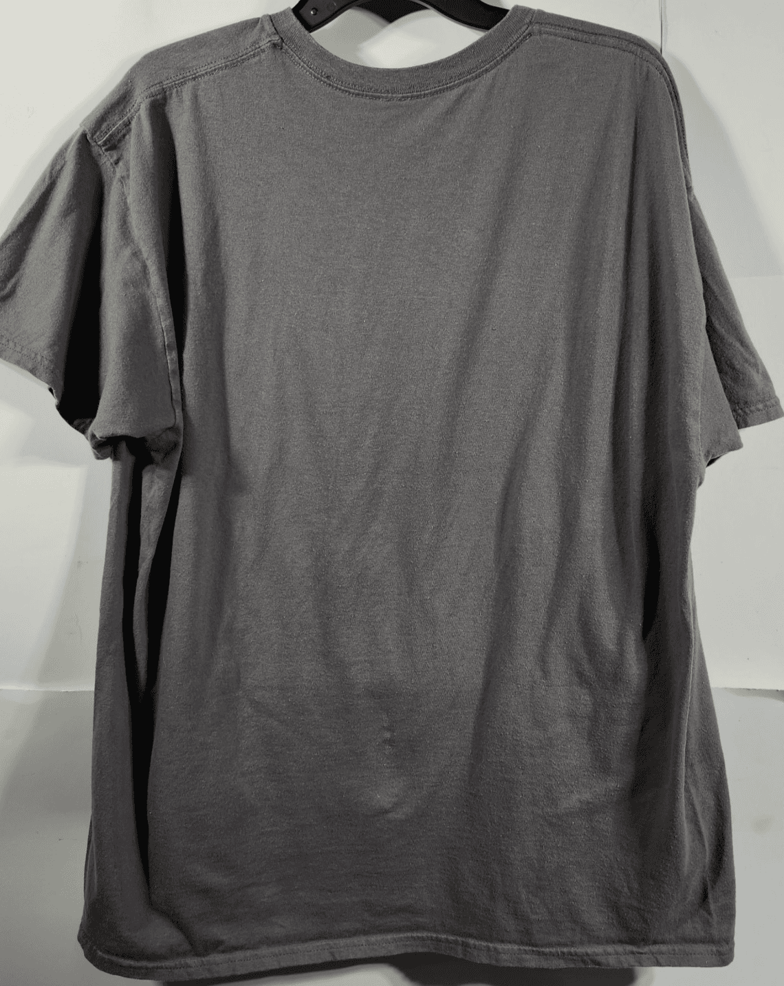 Super Fun Guy Men's XL Graphic TShirt Gray Cotton Logo Tee - Thumbnail 4