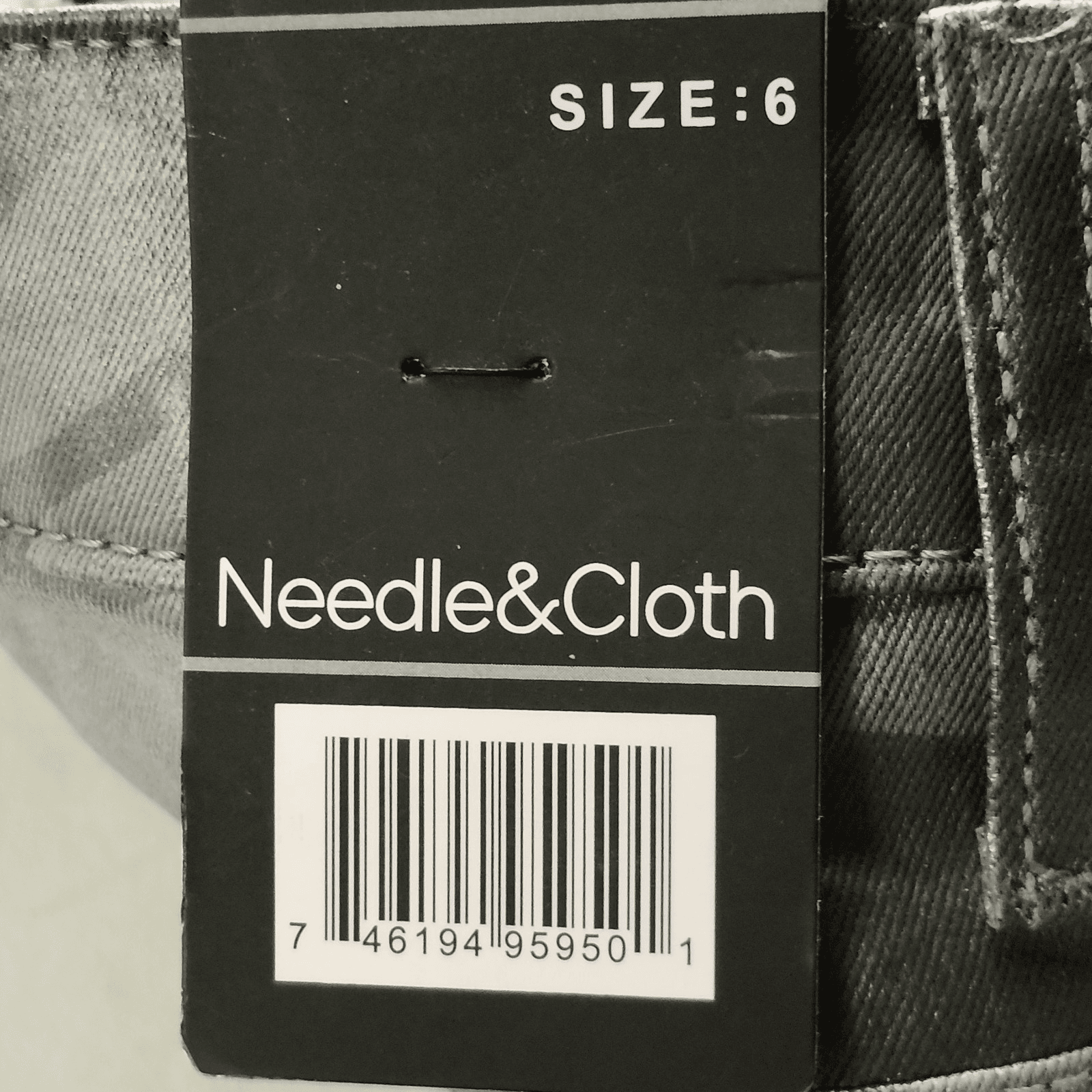 Needle And Cloth Skinny Ankle Pants Women's Size 6 Gray Camo NEW - Thumbnail 9