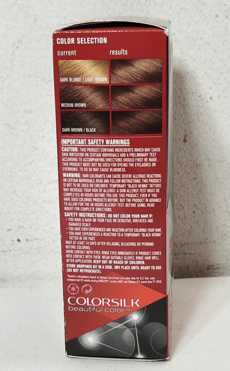 Revlon Women's Colorsilk 51 Light Brown Beautiful Color NEW - Thumbnail 5