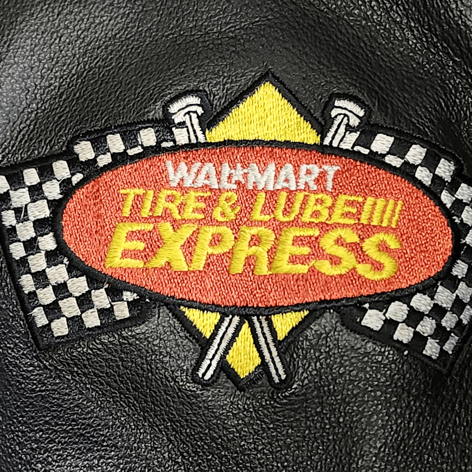 Burks Bay Vintage Mens Leather Jacket Black Walmart Oil Change Size Large - Thumbnail 7