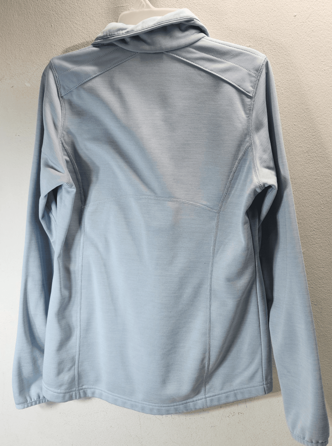 Columbia Women's size Small 1/4 Zip Pullover Shirt Light Blue - Thumbnail 4